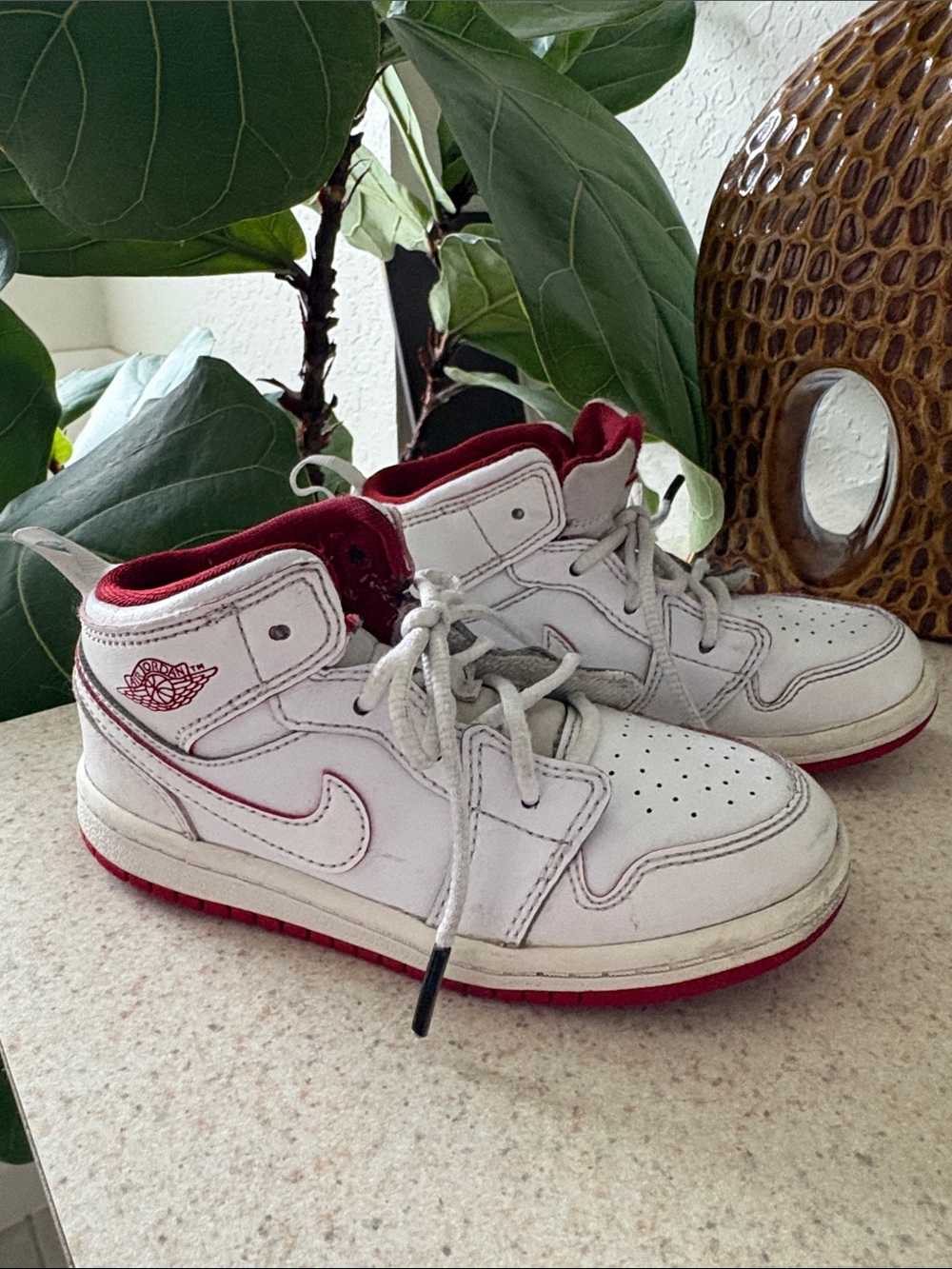Nike Air Jordan 1 Mid Toddler Size 9C